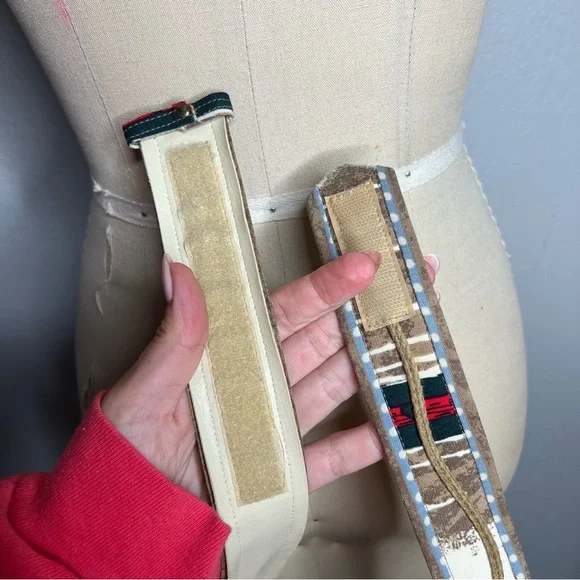 80s Gold Sun Buckle statement Belt sz L - Picture 7 of 7